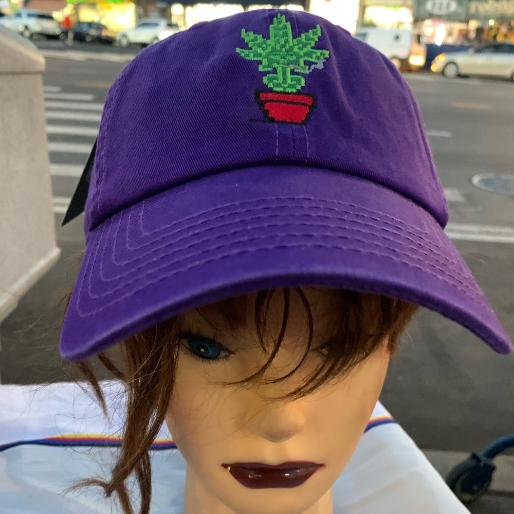 Bud Pot Purple Dad hat